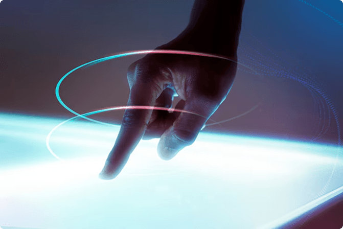 Technology and AI visualization